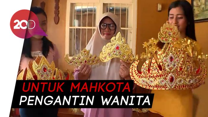 Begini Cara Membuat Siger Cantik dari Lampung