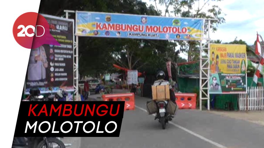 Kampung Percontohan dengan Protokol Kesehatan Ada di Gorontalo