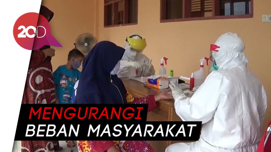 Rapid Test Gratis Untuk Mahasiswa dan Pencari Kerja di Pinrang