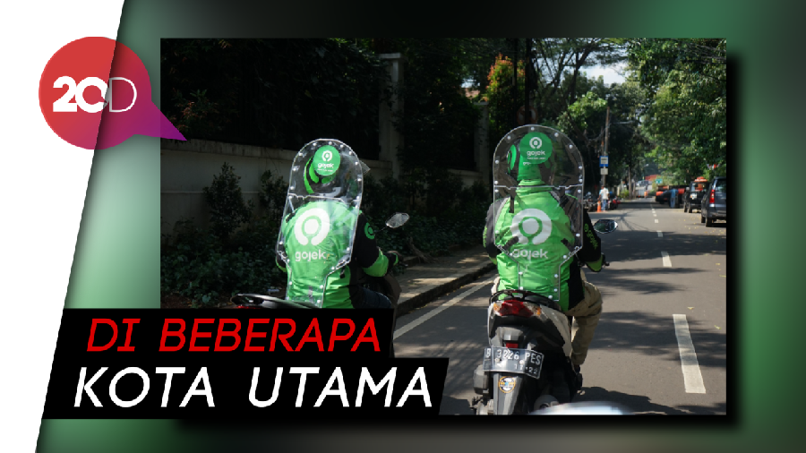 Gojek Tengah Uji Coba Sekat Partisi untuk GoRide