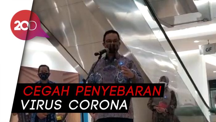 Anies Akan Tutup Pasar yang Terpapar Covid-19