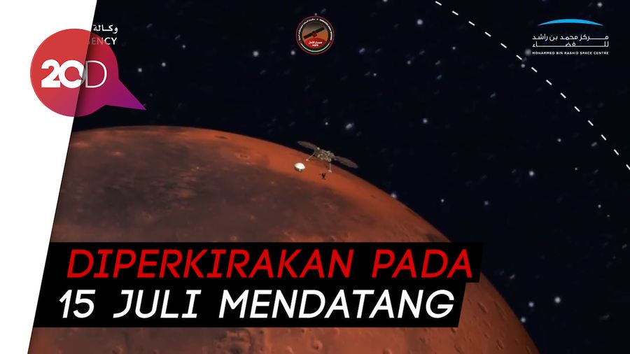Perdana! Uni Emirat Arab Siap Luncurkan Pesawat Peneliti ke Mars