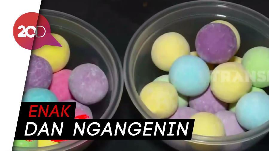 Permen Bola Susu, Jajanan Jadul yang Bikin Rindu