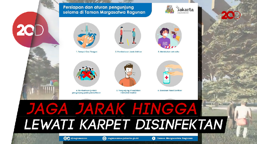 Ragunan Segera Dibuka, Ini Aturan yang Harus Diperhatikan Pengunjung