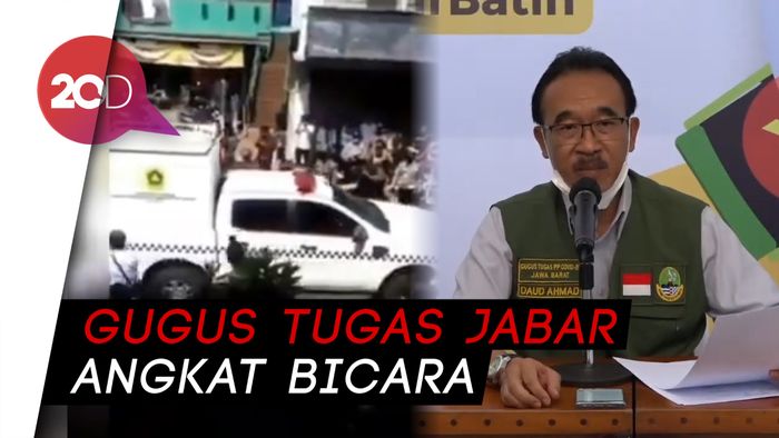 Pedagang Pasar Cileungsi Tolak Tim Medis yang Akan Tes COVID-19