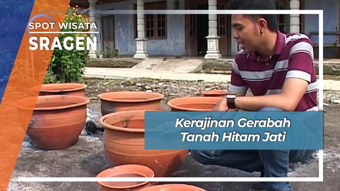 Kerajinan Grabah Hitam Tanah Jati, Sragen