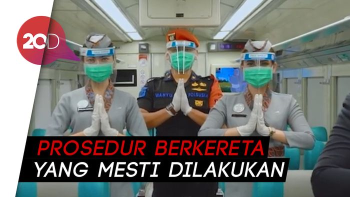 Berikut Prosedur Berkereta Era New Normal dari KAI