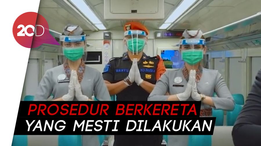 Berikut Prosedur Berkereta Era New Normal dari KAI