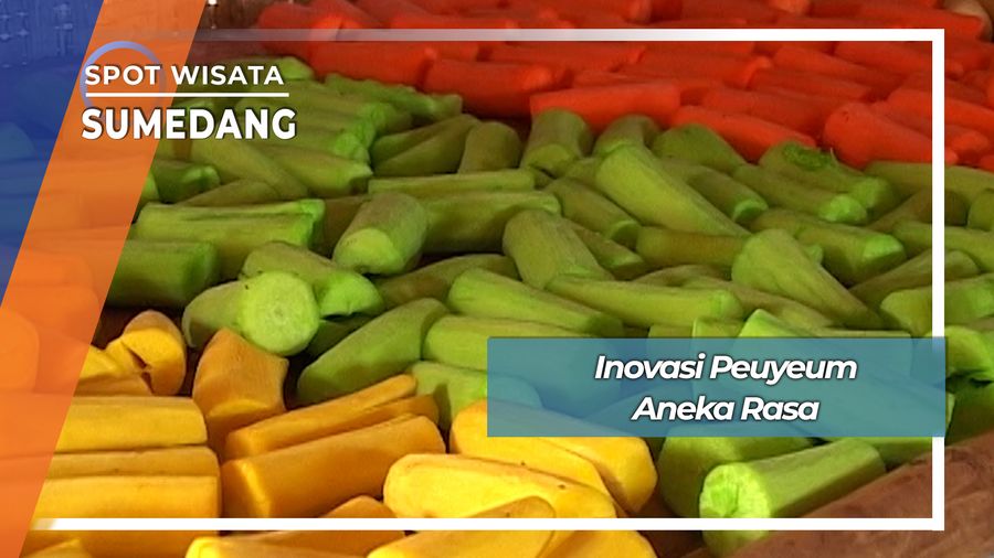 Cantik Menarik Peuyeum Aneka Warna dan Rasa Asal Desa Cigendel Sumedang