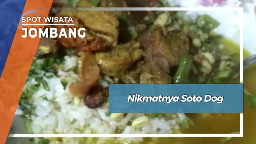 Sedap Kuat Soto Dog, Soto Gebrak ala Bundaran Ringin Jombang