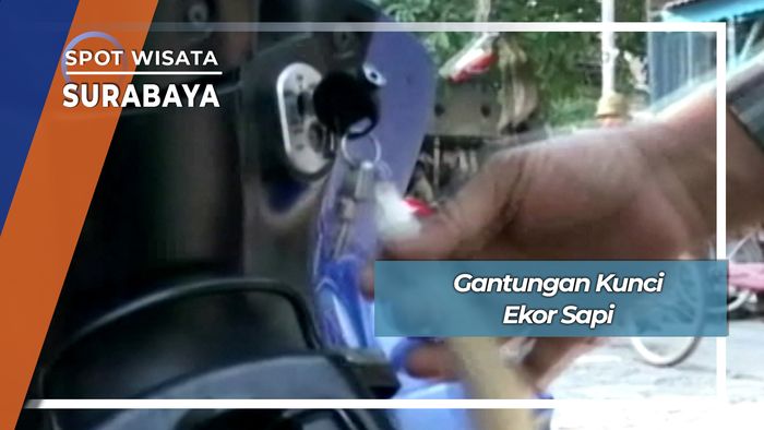 Kerajinan Gantungan Kunci Ekor Sapi Jalan Babadan Surabaya