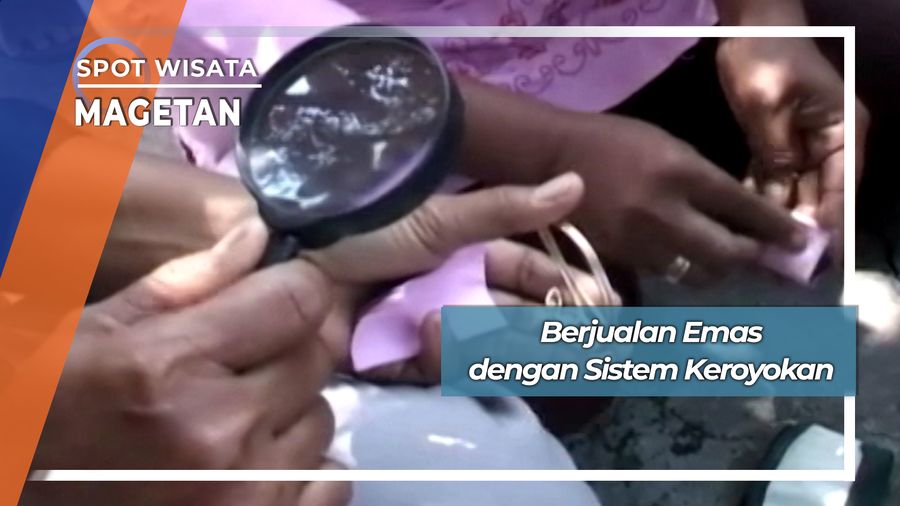Transaksi Emas Keroyokan Aa Pasar Barat Magetan