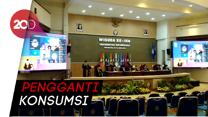 Gelar Wisuda Online, Undip Beri Uang Saku untuk Wisudawan