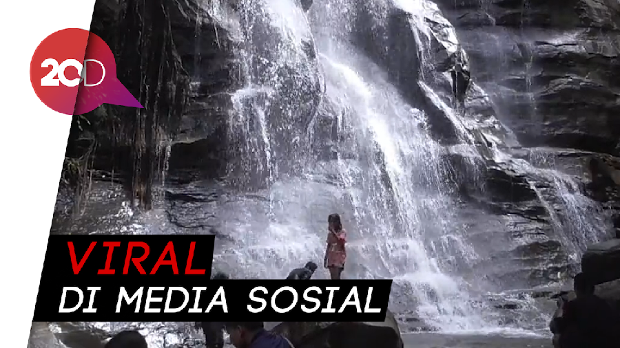 Indahnya Air Terjun Kona yang Hits di Polewali Mandar