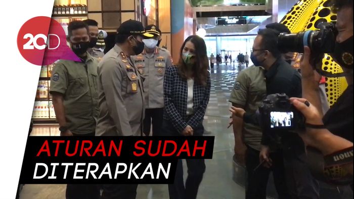 Kapolda Metro Jaya Cek Protokol Kesehatan Mal Gandaria City