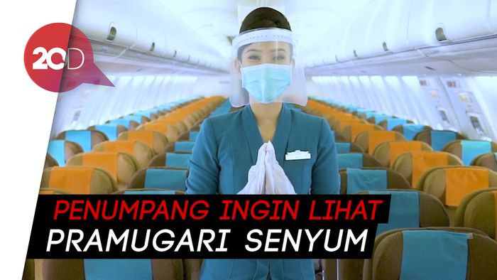 Alasan Garuda Tak Berlakukan Baju APD untuk Pramugari