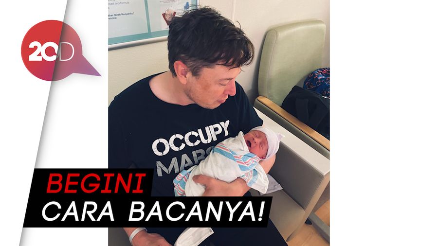 Anak Elon Musk Sudah Punya Akta, Namanya Tertulis X AE A-XII