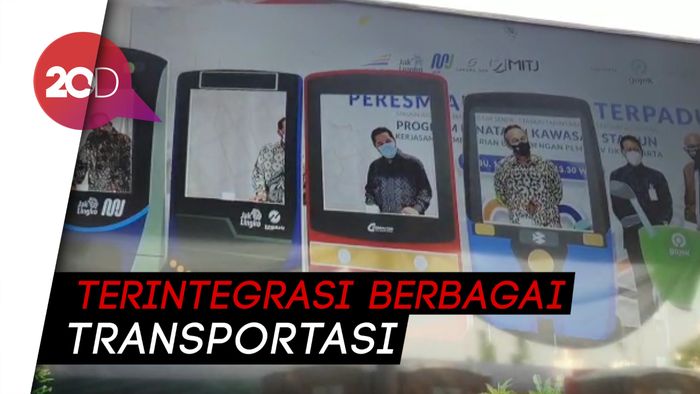 Kawinkan Moda Transportasi, Stasiun Terpadu Diresmikan