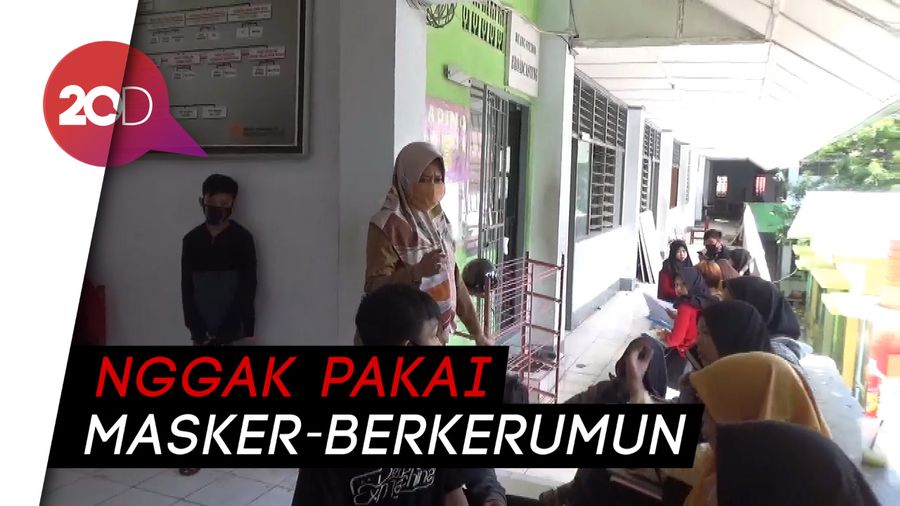 PPDB di Parepare Abaikan Protap Covid-19