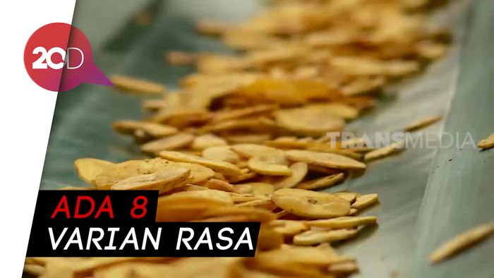 Cara Membuat Keripik Pisang Warna-warni