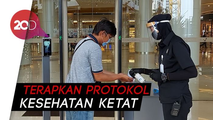 Suasana New Normal Hari Pertama di Trans Studio Mal Cibubur