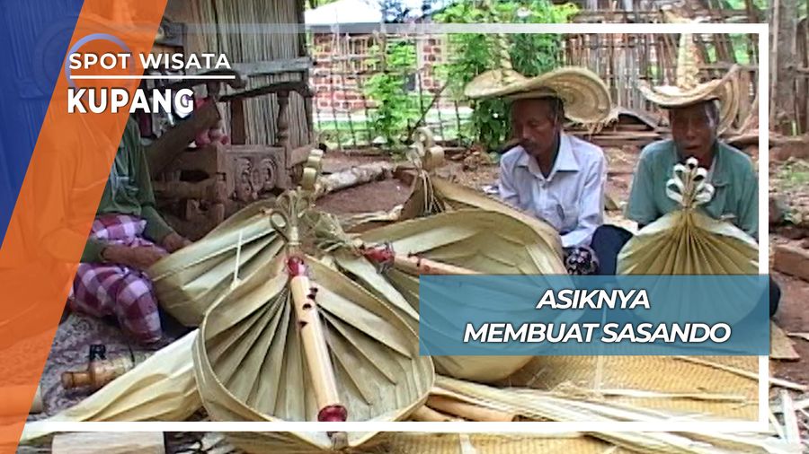 Uniknya Membuat Sasando, Kupang
