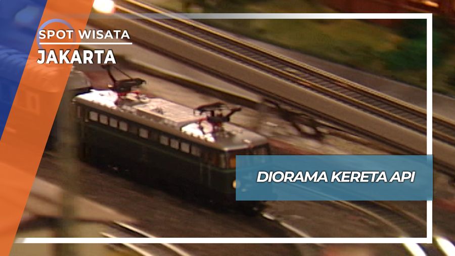 Pembuatan Diorama Kereta Api Mini Jakarta