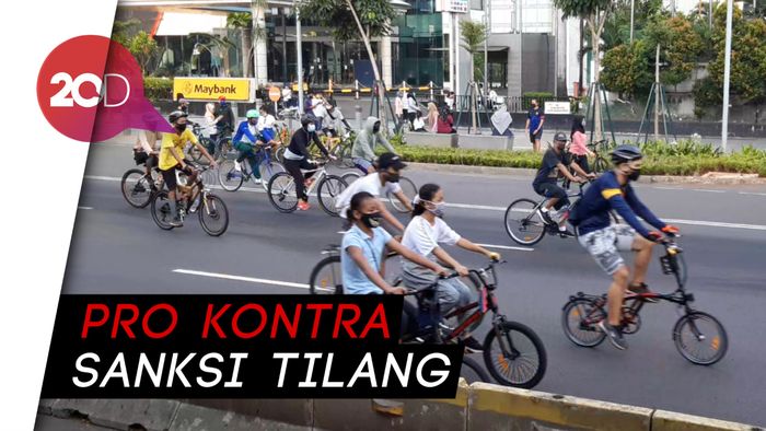 Pelanggar Jalur Sepeda Terancam Tilang, Apa Kata Warga?
