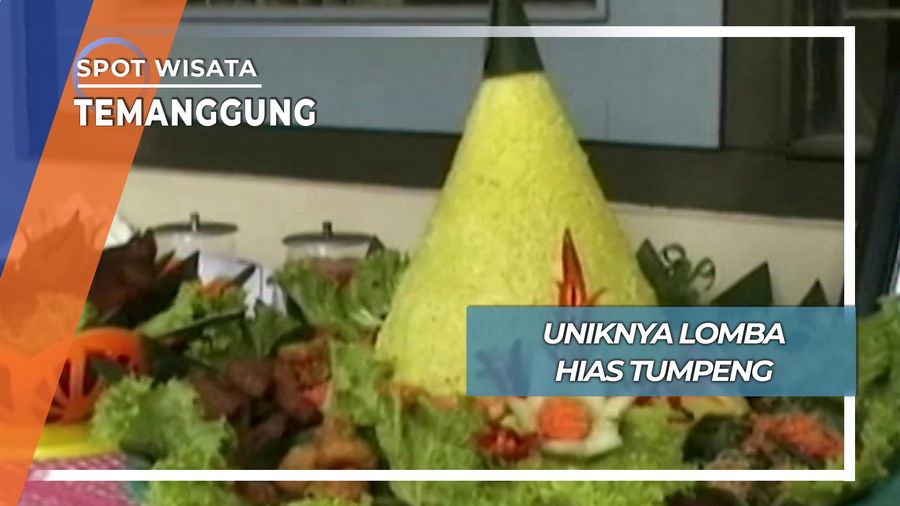 Serunya Lomba Hias Tumpeng, Temanggung