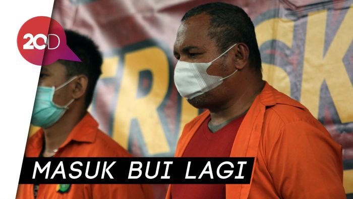 Baru Saja Bebas Bersyarat, John Kei Kembali Berseragam Tahanan