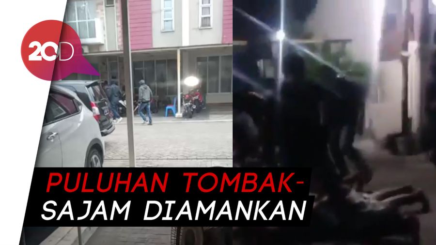 Video Penggerebekan Markas Kelompok John Kei di Bekasi