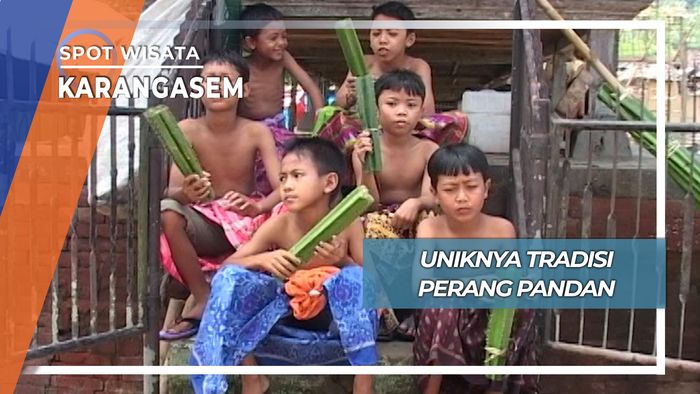 Tradisi Perang Pandan, Karangasem