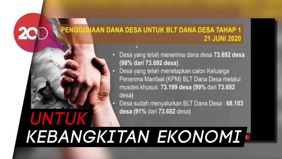7 Juta KK Sudah Terima BLT Dana Desa
