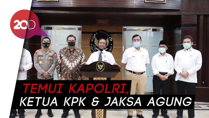 Mahfud Md Minta Penegakan Hukum Tidak Digantung