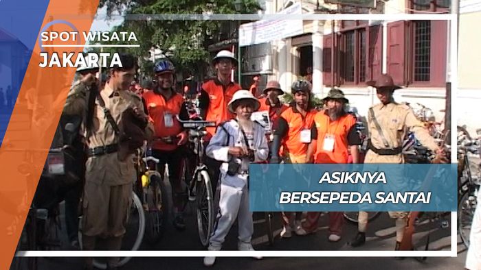 Asiknya Mengikuti Sepeda Santai, Jakarta