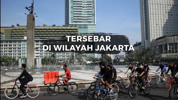 Mulai 28 Juni, Ini 32 Titik Lokasi CFD Jakarta