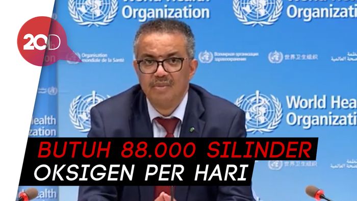 Hampir 10 Juta Kasus, WHO Soroti Krisis Oksigen untuk Pasien COVID-19