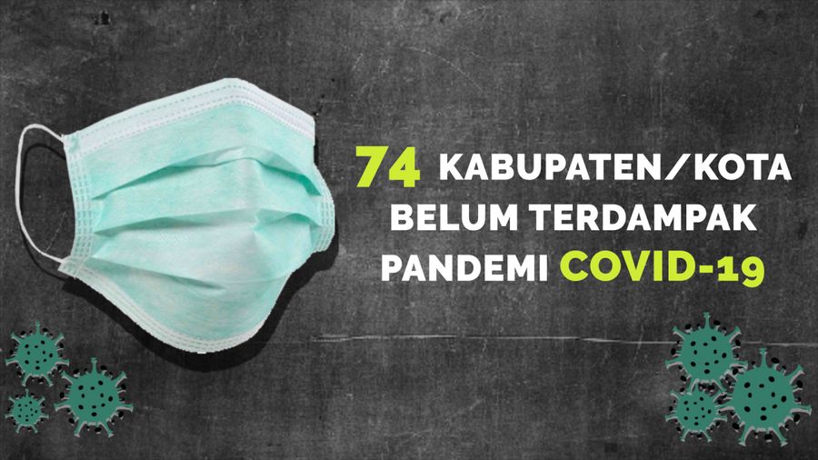 Ini 74 Daerah Zona Hijau di Indonesia