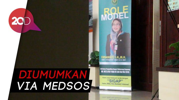 Ketua PN Sidrap Umumkan Dirinya Positif Covid-19