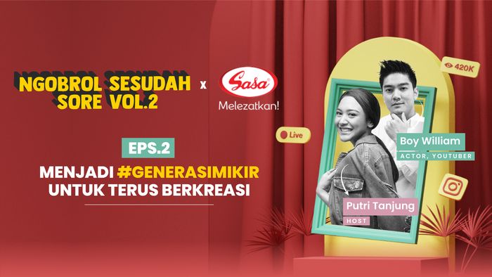 Kiat Menjadi #GenerasiMikir yang Mau Terus Belajar dan Berkreasi