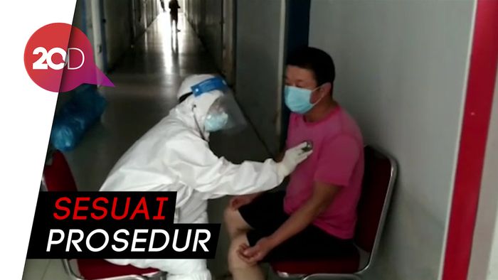 TKA Asal China yang Sudah Tiba di Sultra Jalani Pemeriksaan Kesehatan