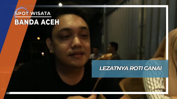Roti Canai Berkawan Teh Tarik Malam Hari di Banda Aceh