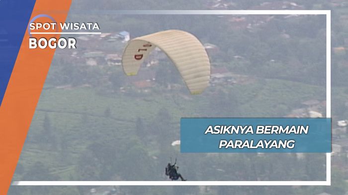 Menikmati Pemandangan dari Langit, Bogor