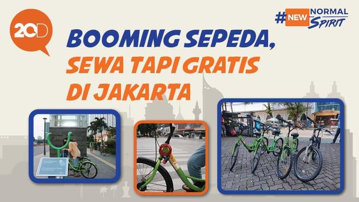 Berbagi Pinjam Sepeda Gratis di Jakarta