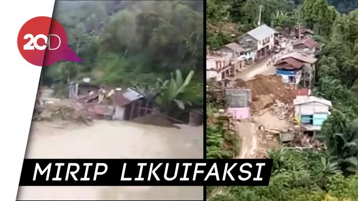 Ngeri! Jalan-Rumah di Palopo Terseret Longsor Masuk Jurang