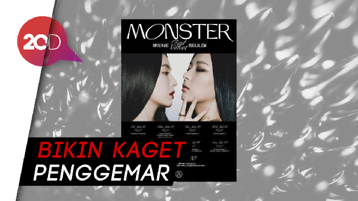 Poster Sensual Irene dan Seulgi Red Velvet untuk Unit Debut