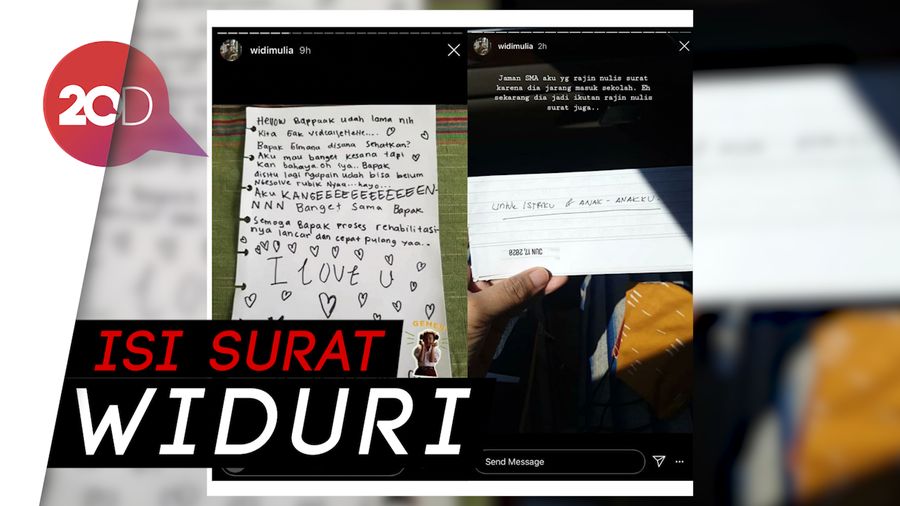 Rindu, Anak Dwi Sasono Tulis Surat untuk Ayahnya