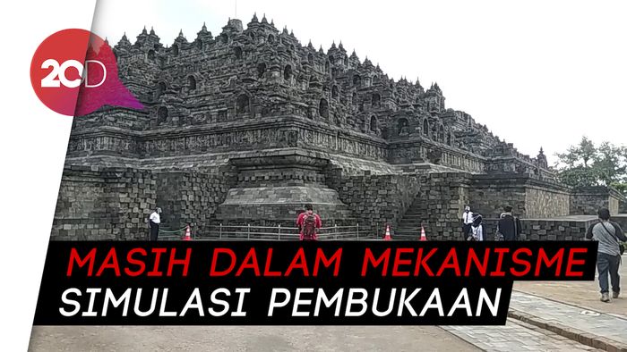 Pengunjung Candi Borobudur Dibatasi Sampai Pelataran