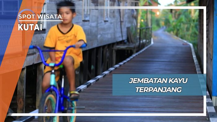 Jembatan Kayu Terpanjang Kutai