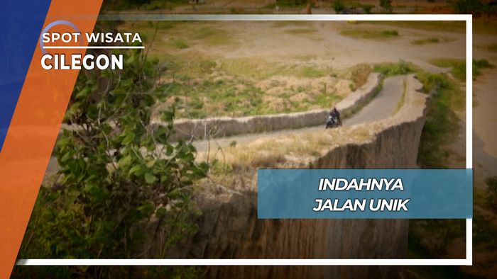 Jalan Sempit Unik Lebak Banten